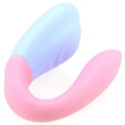 Generique Double stimulateur Well Up Bleu-Rose
